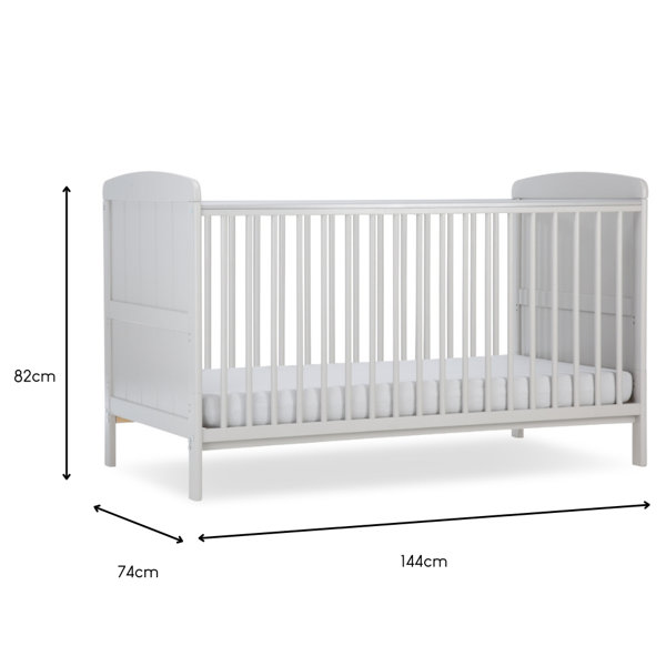 Little acorns winchester outlet cot bed